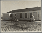 San Fernando federal subsistence homesteads. Forty homes, all occupied, each with nearly an acre of ground. Average income eight hundred dollars yearly. California