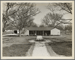 El Monte federal subsistence homesteads. Two-bedroom house, three in family. Girl eleven. Father truck driver. Earns ninety-five dollars monthly, pays fifteen dollars and twenty cents rent to apply on purchase. California