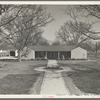 El Monte federal subsistence homesteads. Two-bedroom house, three in family. Girl eleven. Father truck driver. Earns ninety-five dollars monthly, pays fifteen dollars and twenty cents rent to apply on purchase. California