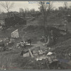 Migrant workers' camp, outskirts of Marysville, California. The new migratory camps now being built by the Resettlement Administration will remove people from unsatisfactory living conditions such as these and substitute at least the minimum of comfort and sanitation. April 1936