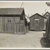 Mexican quarter of Los Angeles. One quarter mile from City Hall. Areas have been condemned and will be torn down shortly to make space for the new Union Railroad station. Average rental eight dollars. Some of the houses have plumbing
