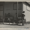 Some of the facilities of the Kern County migrant camp, California