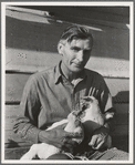 Rural rehabilitation client. Chicken farmer making good on rural resettlement loan. He sells one case of eggs a day. Worked on a state emergency relief administration job previous to loan. San Fernando Valley, California