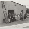 Self-help cooperative. Members of the community. Burbank, California