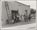 Self-help cooperative. Members of the community. Burbank, California