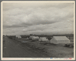 Roadside ranch camp owned by large grower who is opposed to Resettlement Administration's Kern County migrant camp. California