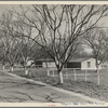 El Monte federal subsistence homesteads. One hundred homes. All occupied, each with nearly an acre of ground. Average yearly income eight hundred dollars. California