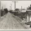 The slums of Brawley. Homes of Mexican field workers. Imperial Valley, California