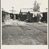 Homes of Mexican field workers. Brawley, Imperial Valley, California