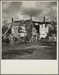 Arkansas squatters. Three years in California. Near Bakersfield, California