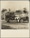 An oil worker builds himself a trailer and takes to the road. California