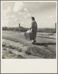 In a migratory labor camp. California