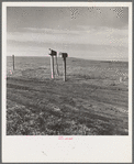 The rolling lands used for grazing near Mills, New Mexico