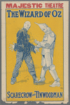 Promotional poster for the Majestic Theatre stage production The Wizard of Oz