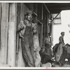 Farm hands. Threshing day near Durham, North Carolina