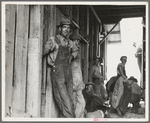 Farm hands. Threshing day near Durham, North Carolina