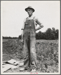 One of the evicted sharecroppers from Arkansas now settled at Hill House, Mississippi