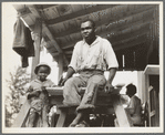 Evicted Arkansas sharecropper. One of the more active of the union members (Southern Tenant Farmers Union). Now building his new home at Hill House, Mississippi