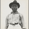 At Hill House, Mississippi. He wears the union button