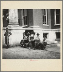 Saturday afternoon in front of the courthouse. Greenville [i.e., Greeneville], Tennessee