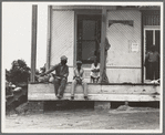 Negroes hanging around the plantation store. Mississippi Delta