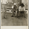 Drought farmers come to town. Sallisaw, Sequoyah County, Oklahoma