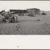 These farm implements should never have been used for they destroyed a naturally rich grazing area. Mills, New Mexico