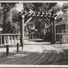 Entrance to Marysville camp for migrants. Marysville, California