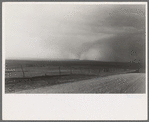 Dust storm near Mills, New Mexico