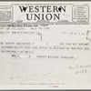 Western Union telegram