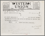 Western Union telegram