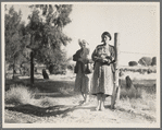 Women in California squatter camp. Kern County