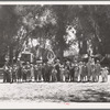 Marysville camp for migrants. Supervised play for the children is part of the child welfare program at the Resettlement Administration camp. California