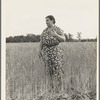 Hightstown, New Jersey. Jewish-American farm mother, Mrs. Cohen, wife of the farm manager