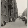 Bronx, New York. Background photo for Hightstown project. Many of the future Hightstown settlers are now living in the Bronx district. This is the street on which Mr. Morris Back and family, certified applicant for resettlement, now live