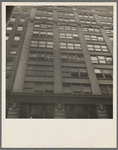 Background photograph for Hightstown project. Garment factory on West Twenty-first Street, New York City. Mr. Jacob Solomon, one of the two hundred and fifty selected family heads for the Hightstown Project, is employed in this building ...