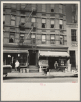 Background photo for Hightstown project. The present home of Mr. and Mrs. Jacob Solomon and family, 133 Avenue D, New York City. This family is included in the first unit of thirty-five families to be resettled at Hightstown in July, 1936 ...