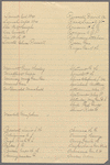 Lists of Portraits and Memoranda