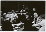 Harold Prince and company during rehearsals for the stage production A Little Night Music