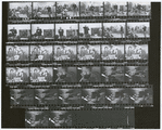 Keysheet of Harold Prince and principal actors in rehearsals for the stage production Evita