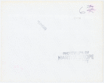 Keysheet of Harold Prince and principal actors in rehearsals for the stage production Evita