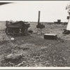 Squatter camp near Shafter, California