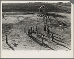 Recreational facilities for the children, Kern migrant camp, California