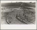 Recreational facilities for the children, Kern migrant camp, California