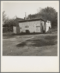 Privy in cheap migratory camp. San Joaquin Valley, California