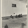 On the sun side of the shed. Transient men, San Francisco, California