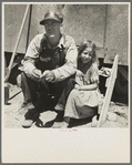 Drought refugees in California migrant camp