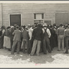 Waiting for relief checks. Calipatria, California