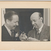 Robert Benchley and Marc Connelly smoking