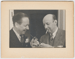 Robert Benchley and Marc Connelly smoking